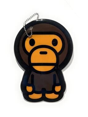 BAPE x Baby Milo ID Holder / Tag / Keychain - A Bathing Ape